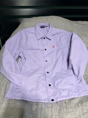 Dickies Lavender snap buttons Jacket - womens Lightweight waterproof Jacket